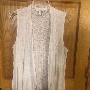 Style & Co Open vest/Kimono Size XL chest 23 length 32 inches